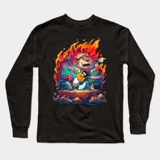 Calvin and Hobbes Evolution Long Sleeve T-Shirt